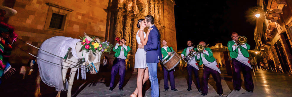 bodas y romance en Zacatecas